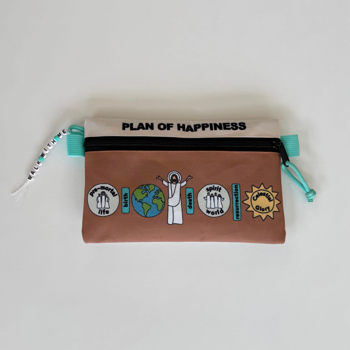 All-In Pouch full view with bead charm