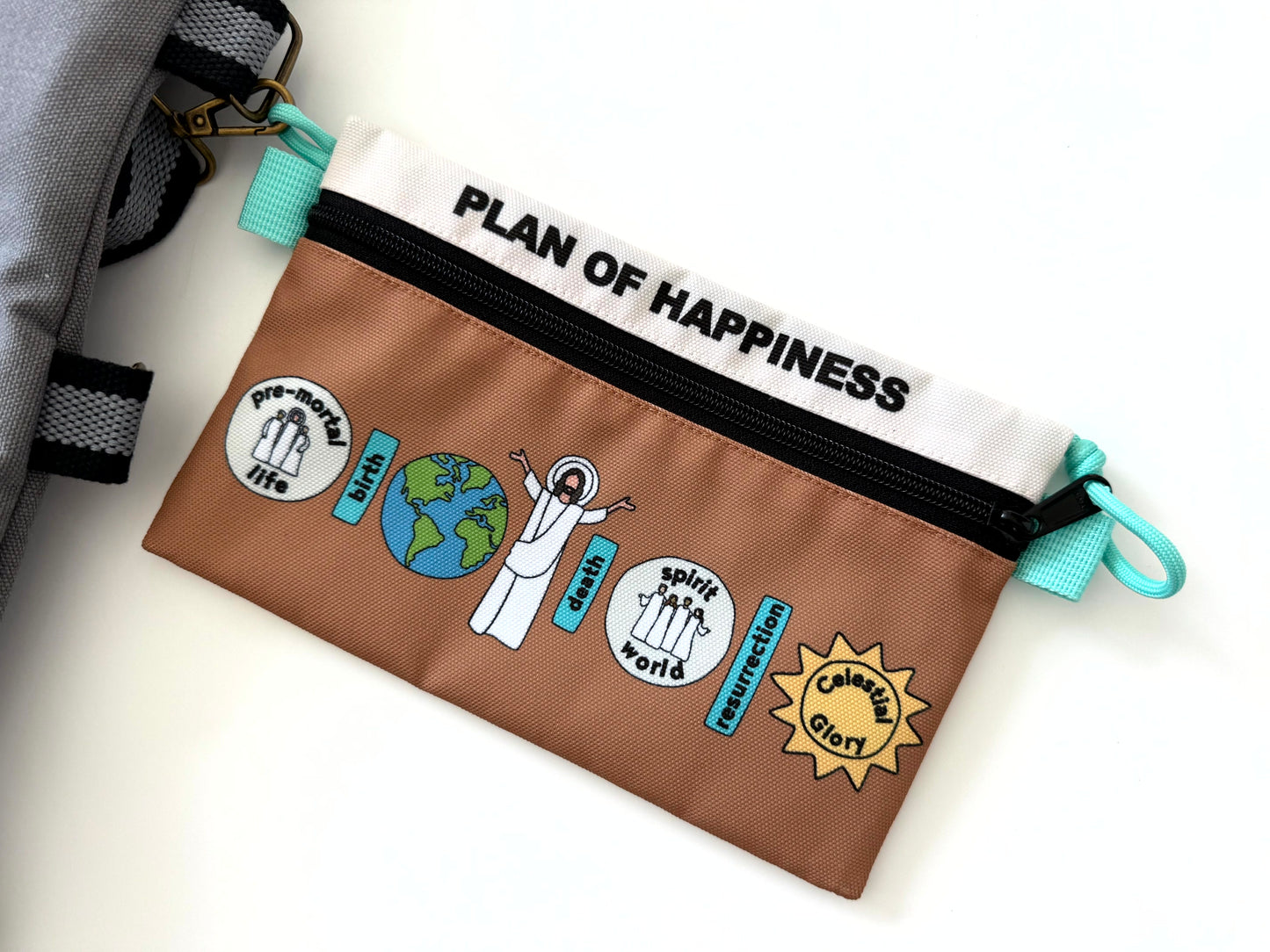 All-In Pouch - LDS Missionary Gift with Plan of Salvation Diagram