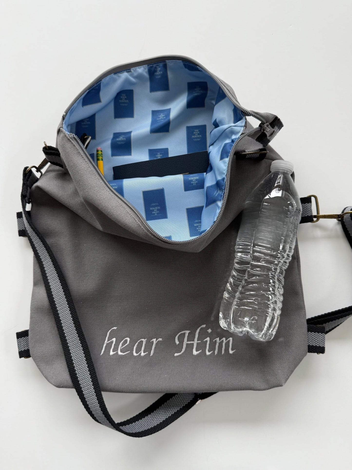Interior of Go and Do Missionary Bag