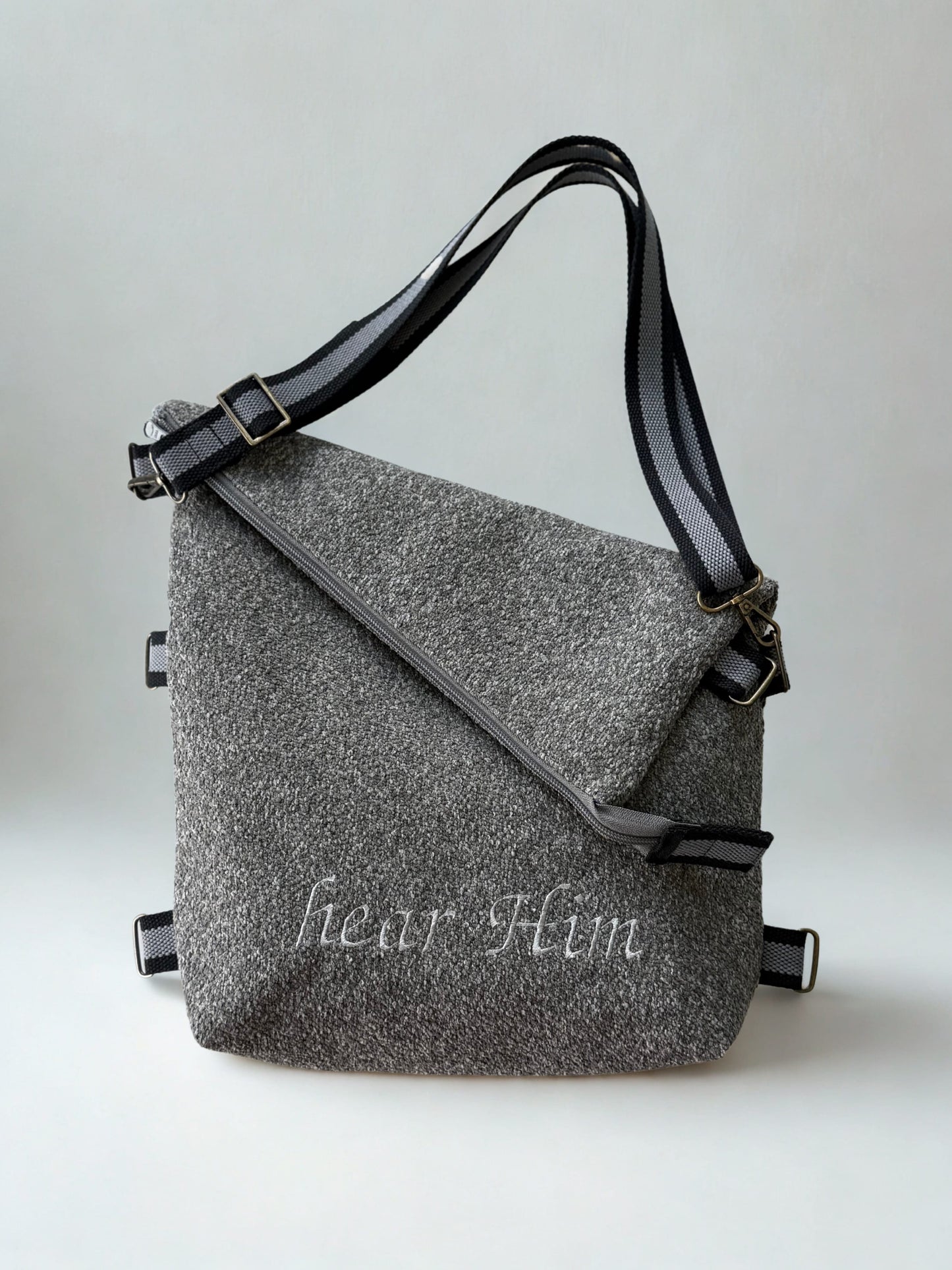 Upholstery Gray Go and Do Missionary Bag