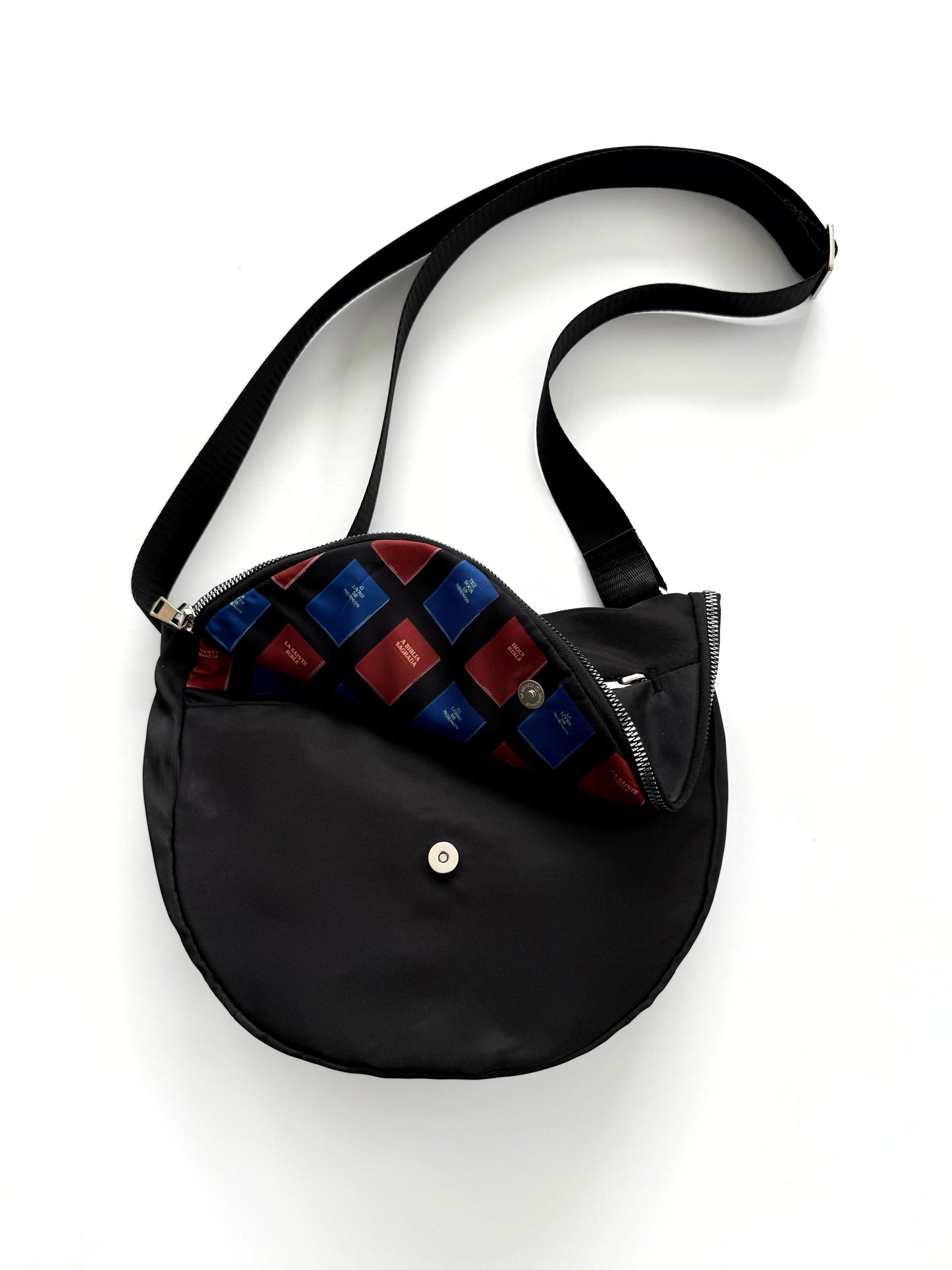 Smiley LDS Sister Missionary Crossbody Bag