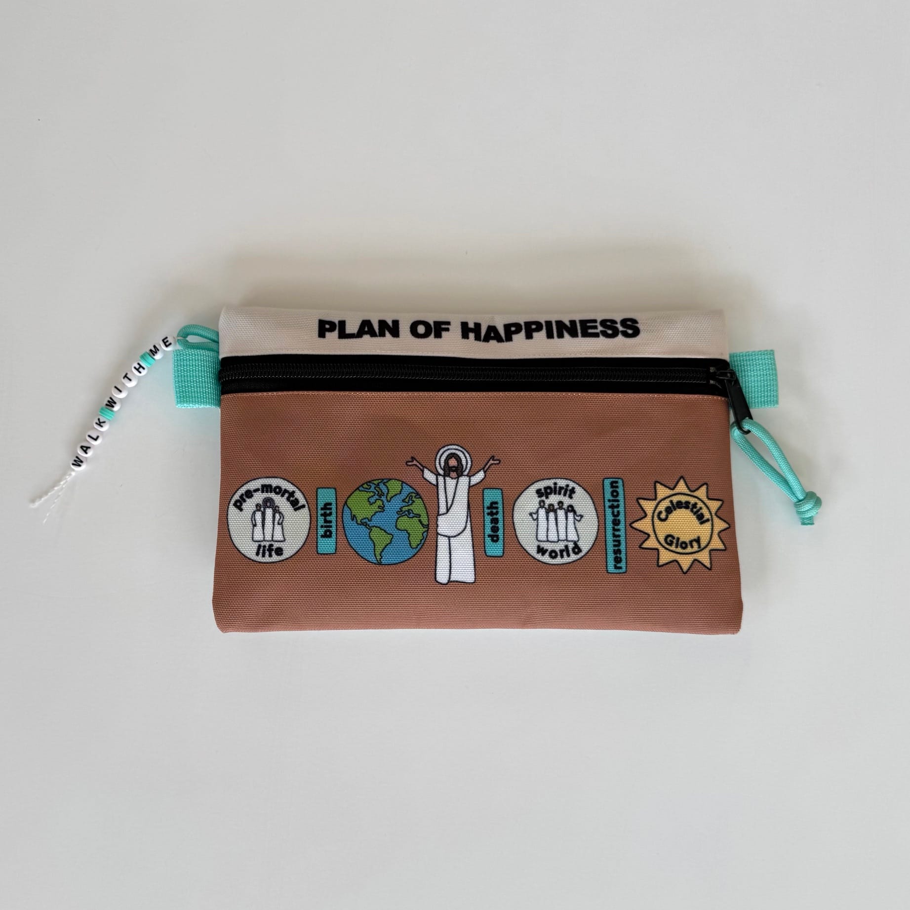 All-In Pouch full view with bead charm