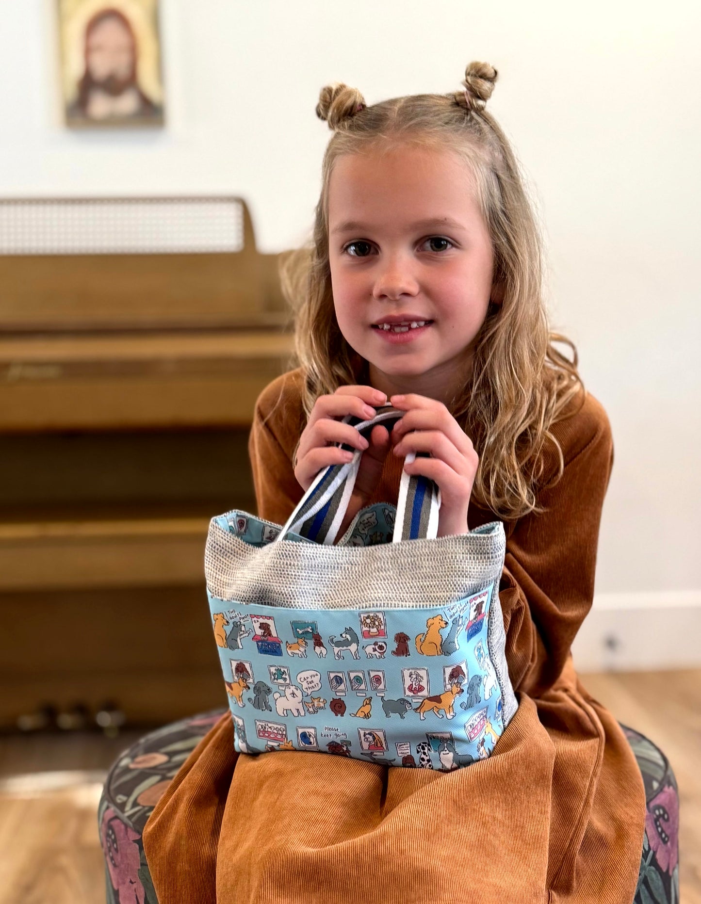 Children's LDS Scripture Bag - Regular Scripture Tote for Primary and Church