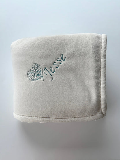 Custom Embroidered Large Throw Blanket Personalized Gift for Teens and Adults