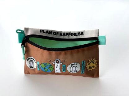 All-In Pouch - LDS Missionary Gift with Plan of Salvation Diagram