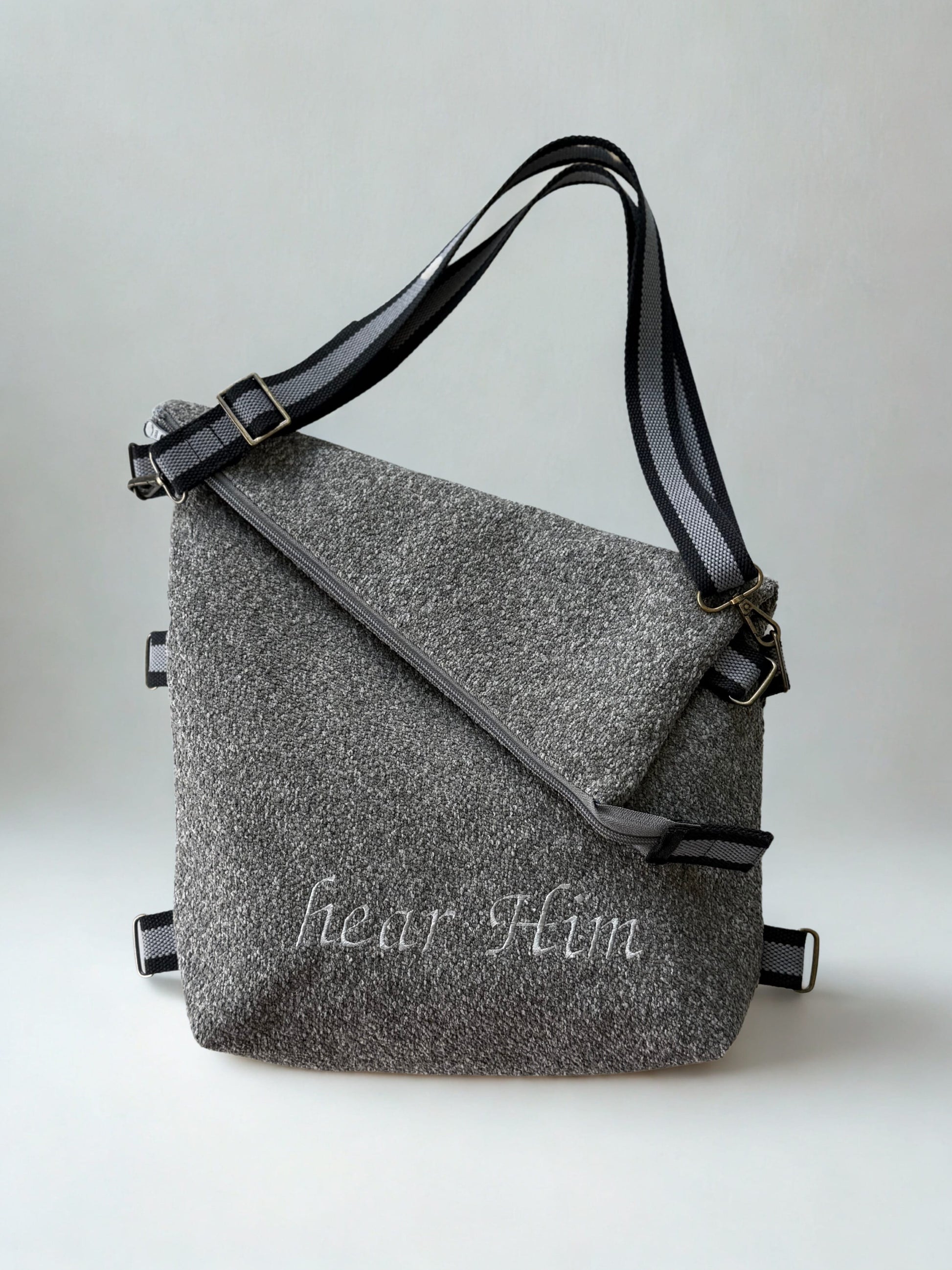 Upholstery Gray Go and Do Missionary Bag