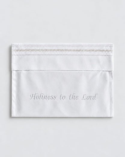 Premium Holiness to the Lord Embroidered LDS Temple Envelope