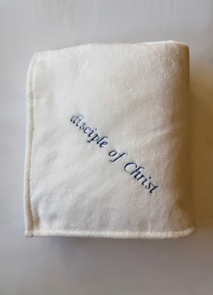 Custom Embroidered Twin Blanket Personalized Gift for Teens and Adults