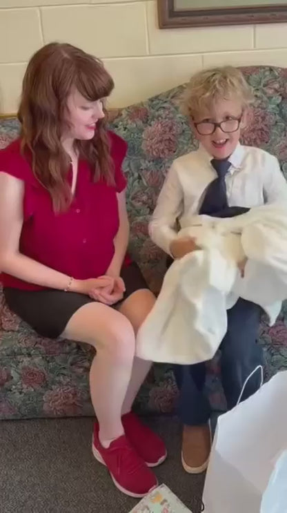 Personalized LDS Baptism Blanket – Custom Gift for Boys and Girls